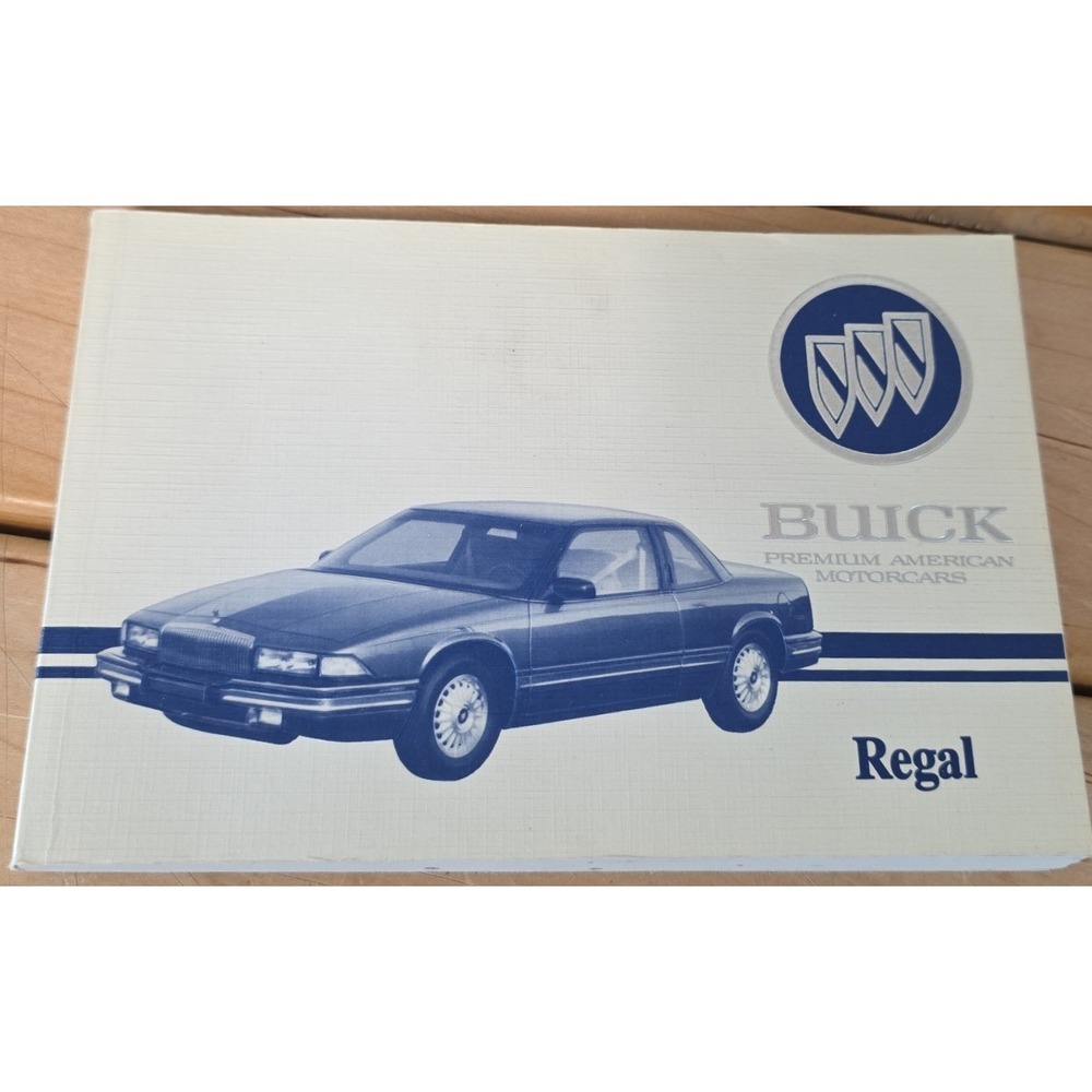 1990 Buick Regal Owner's Manual User Guide Book Premium American Motorcars